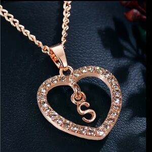 Rose Gold Heart (S) Pendant Necklace